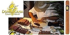 Cigar roller at Salt Lake wedding